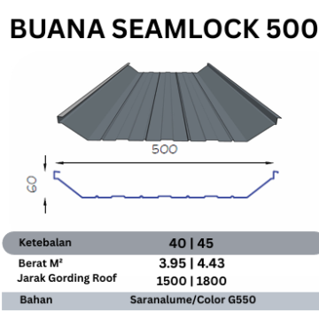 BUANA SEAMLOCK 500 0,45 COLOR